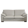 Lamod Italia Morris Italian Modern Grey Leather Loveseat Model VGNTMORRIS-C409-LOVE