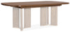 Hooker Furniture Casual Dining Eleana Rectangle Dining Table with Two 20-inch Leaves Model 7252-75200-85