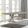 ACME Rocky Gray Oak Dining Table Model 72860
