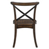 ACME Kaelyn Dark Oak & Black Side Chair (Set-2) Model 73032