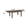 ACME Nabirye Dark Oak Dining Table Model 73160