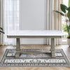 ACME Zumala Natural Marble Top & Weathered Oak Dining Table Model 73260