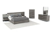 Nova Domus Enzo Italian Modern Grey Oak & Fabric Bedroom Set Model VGACENZO-SET