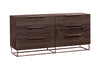 Nova Domus Benzon Italian Modern Dark Rovere Dresser Model VGACBENZON-DRS