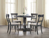 ACME Leventis Weathered Gray Dining Table Model 74640