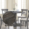 ACME Leventis Weathered Gray Dining Table Model 74640