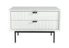 Nova Domus Valencia Contemporary White Nightstand Model VGMABR-76-NS