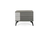 Nova Domus Palermo Italian Modern Faux Concrete & Grey Bedroom Set Model VGACPALERMO-SET