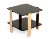 Modrest Leroy Modern Ebony & Rosegold End Table Model VGHB280B-EBN