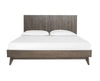 Eastern King Modrest Novak Modern Dark Oak Bed Model VGLBNANT-BED-EK