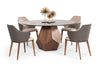 Modrest Megan Modern Beige & Grey Dining Chair Model VGCSCH17117-1