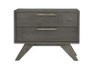 Nova Domus Soria Modern Grey Wash Nightstand Model VGMABR-32-NS-GRY