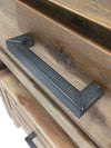 Modrest Mandy Modern Nutmeg Acacia Console & End Table Set Model VGWHMANDY-NUT