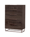 Nova Domus Benzon Modern Dark Rovere Chest Model VGACBENZON-CHEST