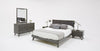 California King Nova Domus Soria Modern Grey Wash Bed Model VGMABR-32-BED-GRY-CK