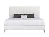 Nova Domus Angela Italian Modern White Eco Leather BedModel VGACANGELA-BED