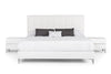 Nova Domus Angela Queen Italian White Eco Leather Bed Model VGACANGELA-BED-Q