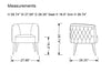 Modrest Bethel Modern Green Velvet Accent Chair Model VGRH-RHS-AC-502-B-GRN
