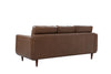 Divani Casa Lyman Modern Brown SofaModel VGEV6412A-S