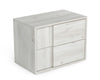 Nova Domus Asus Italian Modern White Washed Oak Nightstand Model VGACASUS-NS-ASH
