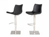 Modrest Aaron Modern Black Eco Leather Bar Stool Model VGHR5357-GB