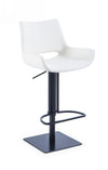 Modrest Niles Modern White Bar StoolModel VGHR5364GB