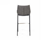 Modrest Robert Modern Grey Eco Leather Bar Stool Model VGHR5366-B
