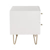 Modrest Bryan Modern White Nightstand Model VGMABR-82-WHT-NS