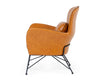 Modrest Kirk Modern Brown Eco Leather Accent ChairModel VGBNEC-059