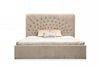 Modrest Moontide Glam Beige Velvet And Brushed Brass Bedroom Set Model VGVCBD1922-19-BED-SET