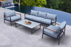 Renava Kiowa Modern Outdoor Grey & Black Sofa Set Model VGGE-BRIZE