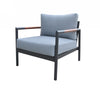 Renava Kiowa Modern Outdoor Grey & Black Sofa Set Model VGGE-BRIZE