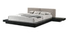 Modrest Tokyo Contemporary Black And Grey Platform BedModel VGMABR-90-BLK-GRAY