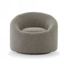 Modrest Frontier Glam Grey Fabric Accent Chair Model VGODZW-993