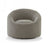 Modrest Frontier Glam Grey Fabric Accent Chair Model VGODZW-993