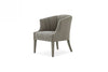 Modrest Ladera Glam Grey Fabric Accent Chair Model VGODZW-857