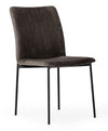 Maggie Modern Black and Brown Dining Chair (Set of 2)