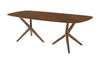 Modrest Utah Modern Walnut Rectangular Dining Table Model VGMAMIT-8107