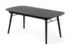 Modrest Addax Modern Black Extendable Dining Table Model VGMAMIT-8109