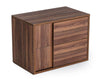 Nova Domus Asus Italian Modern Walnut Nightstand Model VGACASUS-NS-WAL