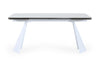 Modrest Encanto Modern White Ceramic Dining Table Model VGNS8762-DT