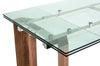 Modrest Helena Modern Extendable Glass Dining Table LargeModel VGEWD2048MA