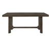 ACME Farren Weathered Oak Dining Table Model 77170