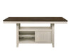 ACME Tasnim Oak & Antique White Counter Dining Table Model 77180
