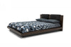 Nova Domus Fantasia Contemporary Dark Walnut And Dark Grey Bed Model VGWDHL-W01-01-BED