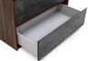 Nova Domus Rado Modern Walnut & Stucco Chest Model VGACRADO-CHEST