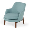 Modrest Metzler Modern Mint Green Fabric Accent ChairModel VGUIMY465-GRN