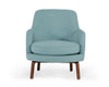 Modrest Metzler Modern Mint Green Fabric Accent ChairModel VGUIMY465-GRN