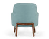 Modrest Metzler Modern Mint Green Fabric Accent ChairModel VGUIMY465-GRN