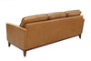 Divani Casa Naylor Modern Brown Italian Leather Split Sofa Model VGCA6394-BRN-S